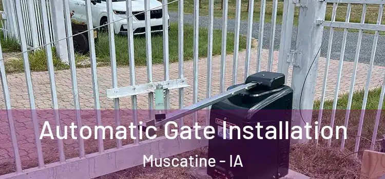 Automatic Gate Installation Muscatine - IA