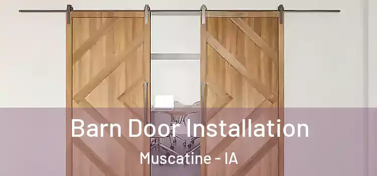 Barn Door Installation Muscatine - IA