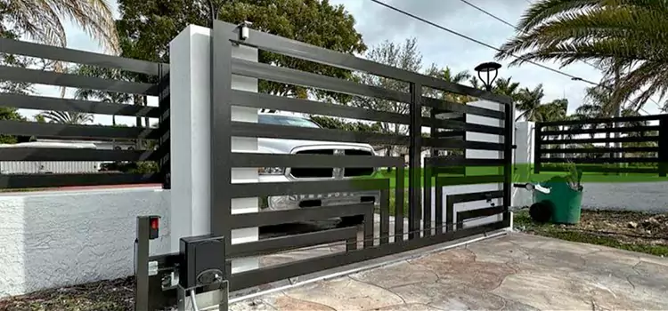 Automatic Driveway Gate Installation Muscatine